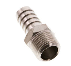 R 3/8'' Male x 12mm Nickel plated Brass Hose barb 16 Bar [5 Pieces]