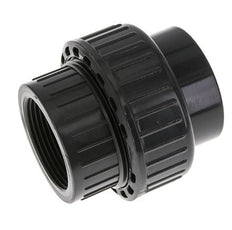 PVC Union Fitting Female Socket 50mm x Female Rp 1-1/2'' FKM