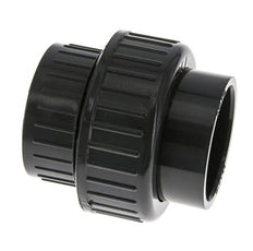 PVC Union Fitting Female Socket 50mm x Female Rp 1-1/2'' FKM