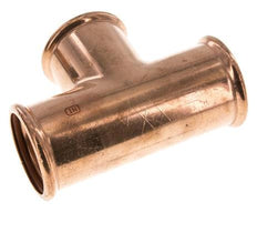 Tee Press Fitting - 54mm Female - Copper alloy