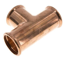 Tee Press Fitting - 54mm Female - Copper alloy