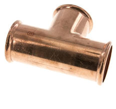 Tee Press Fitting - 54mm Female - Copper alloy