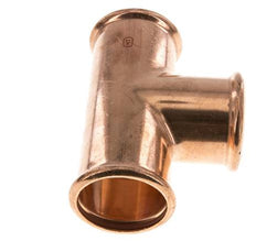 Tee Press Fitting - 54mm Female - Copper alloy