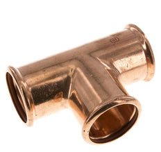 Tee Press Fitting - 54mm Female - Copper alloy