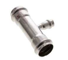 Tee Press Fitting - 15mm Female & 35mm - Stainless Steel