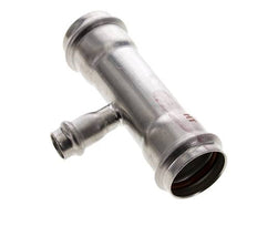 Tee Press Fitting - 15mm Female & 35mm - Stainless Steel