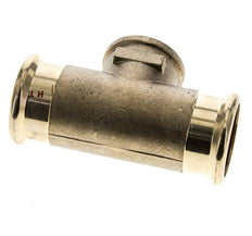 Tee Press Fitting - 35mm Female & Rp 1'' Female - Copper alloy