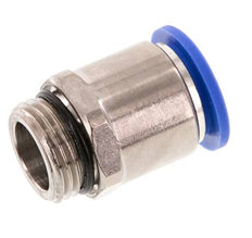 16mm x G1/2'' Push-in Fitting with Male Threads Brass/PA 66 NBR