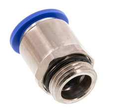 16mm x G1/2'' Push-in Fitting with Male Threads Brass/PA 66 NBR