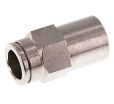 10mm x G1/4'' Push-in Fitting with Female Threads Brass FKM [2 Pieces]