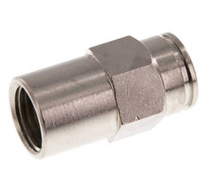 10mm x G1/4'' Push-in Fitting with Female Threads Brass FKM [2 Pieces]