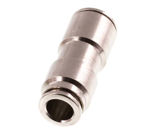 8mm x 10mm Push-in Fitting Brass FKM