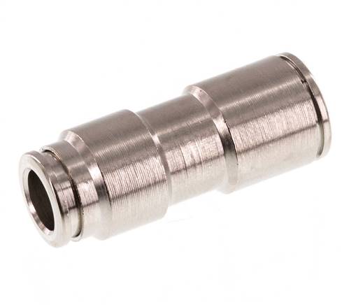 8mm x 10mm Push-in Fitting Brass FKM