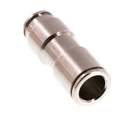 8mm x 10mm Push-in Fitting Brass FKM