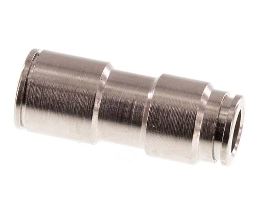 8mm x 10mm Push-in Fitting Brass FKM