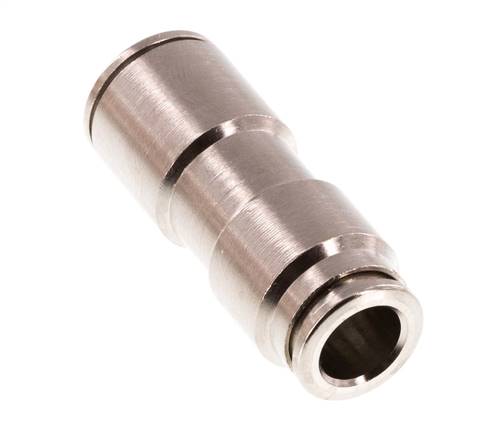 8mm x 10mm Push-in Fitting Brass FKM