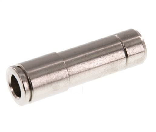6mm x 10mm Push-in Fitting with Plug-in Brass NBR [2 Pieces]