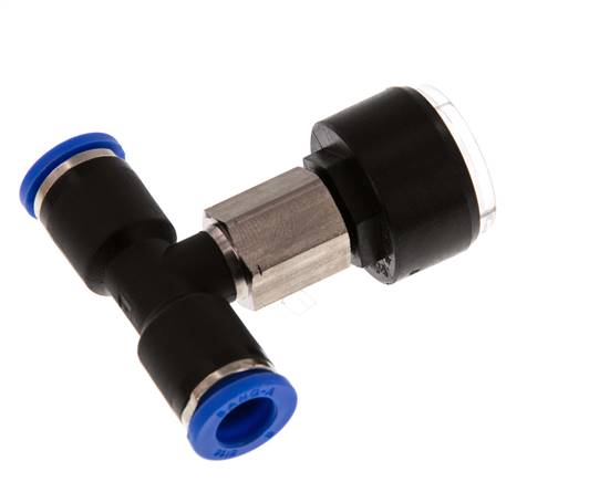 Pressure Gauge 8mm Union Straight 0-10 bar (0-145psi)