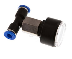 Pressure Gauge 4mm Union Straight 0-10 bar (0-145psi)