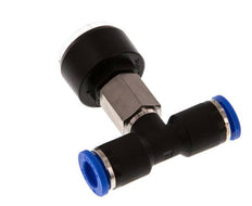 Pressure Gauge 8mm Union Straight 0-10 bar (0-145psi)