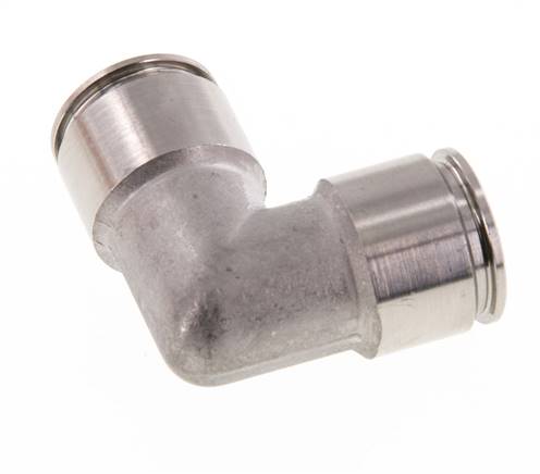 12mm 90deg Elbow Push-in Fitting Stainless Steel FKM