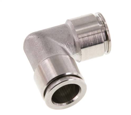12mm 90deg Elbow Push-in Fitting Stainless Steel FKM