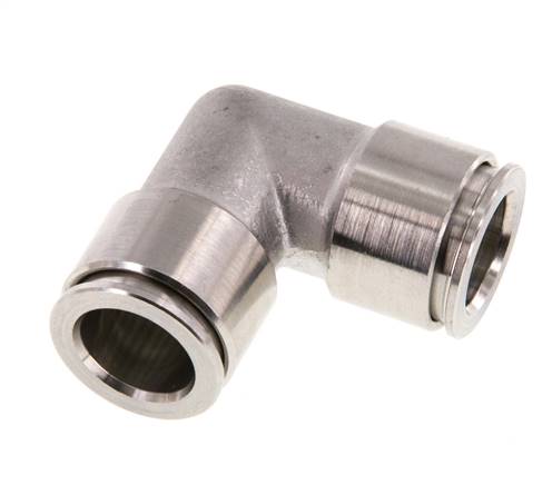 12mm 90deg Elbow Push-in Fitting Stainless Steel FKM