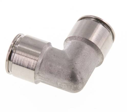 12mm 90deg Elbow Push-in Fitting Stainless Steel FKM