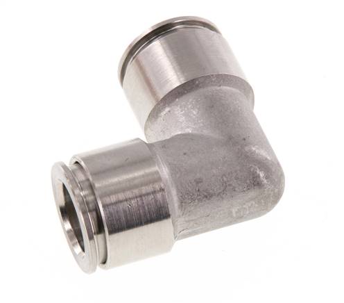 12mm 90deg Elbow Push-in Fitting Stainless Steel FKM