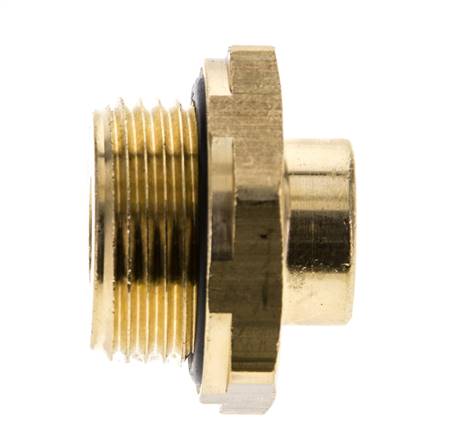 Raufoss ABC Newline Push-In Coupling - 6x1 mm - Male Threaded M22x1,5