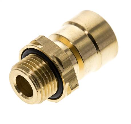 Raufoss ABC Newline Push-In Coupling - 10x1 mm - Male Threaded M16x1,5