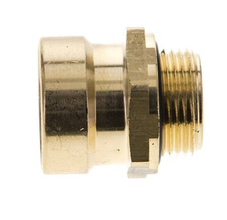 Raufoss ABC Newline Push-In Coupling - 15x1,5 mm - Male Threaded M22x1,5