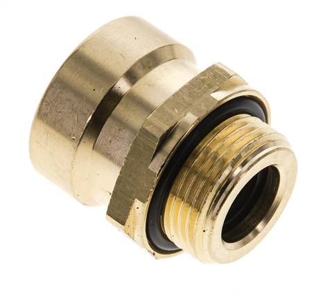Raufoss ABC Newline Push-In Coupling - 15x1,5 mm - Male Threaded M22x1,5