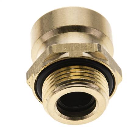 Raufoss ABC Newline Push-In Coupling - 15x1,5 mm - Male Threaded M22x1,5