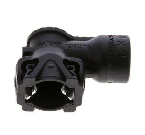 Raufoss ABC Integral Push-In 90° - 8x1 mm - Regular