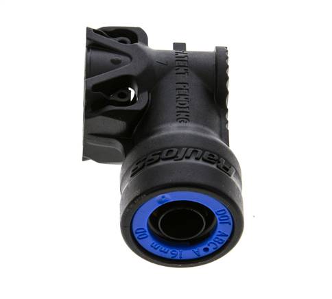 Raufoss ABC Integral Push-In 90° - 16x2 mm - Heavy Duty