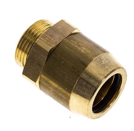 Raufoss ABC Newline Push-In Coupling - 18x2 mm - Male Threaded M22x1,5