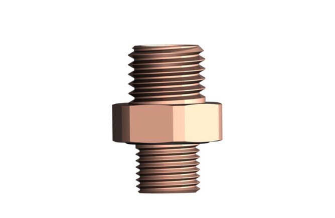 Raufoss Adapter - Male Threaded M16x1,5 / Male Threaded M12x1,5