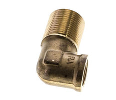 Raufoss Bulkhead 90° - Male Threaded M22x1,5 / Female Threaded M16x1,5