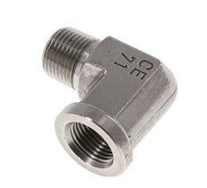 3/8'' NPT x 3/8'' NPT M/F Stainless steel 90 deg Elbow Fitting 210 Bar - Hydraulic