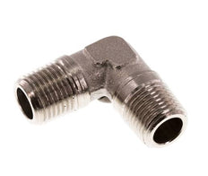 R 1/8'' Male Nickel plated Brass 90 deg Elbow Fitting 16 Bar [5 Pieces]