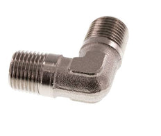 R 1/8'' Male Nickel plated Brass 90 deg Elbow Fitting 16 Bar [5 Pieces]