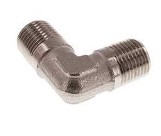 R 1/8'' Male Nickel plated Brass 90 deg Elbow Fitting 16 Bar [5 Pieces]