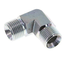 90deg Angled Fitting G1/2'' High Pressure Steel 60° Cone 350bar (4917.5psi) Hydraulic
