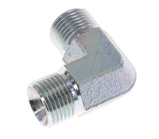 90deg Angled Fitting G1/2'' High Pressure Steel 60° Cone 350bar (4917.5psi) Hydraulic