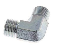 90deg Angled Fitting G1/2'' High Pressure Steel 60° Cone 350bar (4917.5psi) Hydraulic