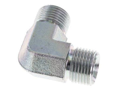 90deg Angled Fitting G1/2'' High Pressure Steel 60° Cone 350bar (4917.5psi) Hydraulic