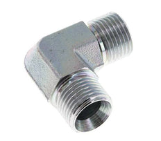 90deg Angled Fitting G1/2'' High Pressure Steel 60° Cone 350bar (4917.5psi) Hydraulic