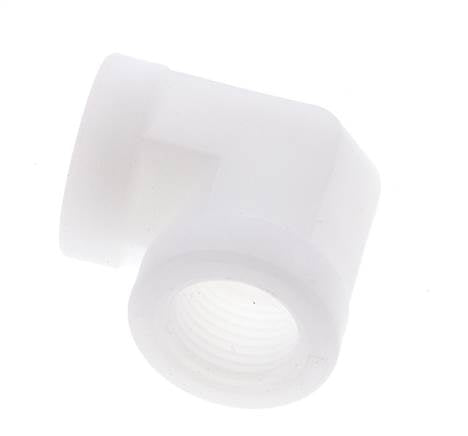 90deg Angled Fitting G1/2'' Female Polypropylene (pp) 10bar (140.5psi) FDA