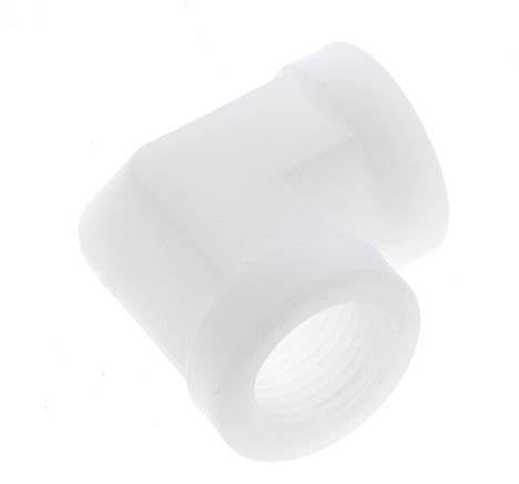 90deg Angled Fitting G1/2'' Female Polypropylene (pp) 10bar (140.5psi) FDA